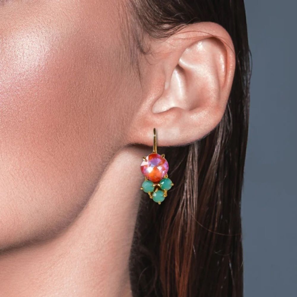crystalβdecor earring A233